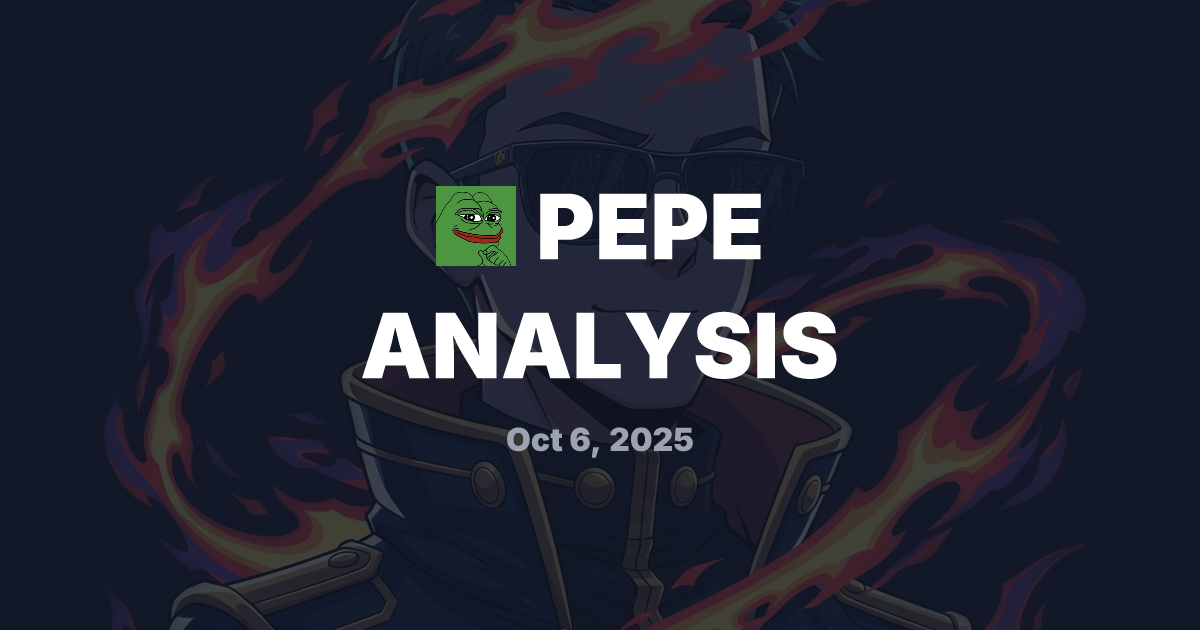 pepe Analysis Thumbnail